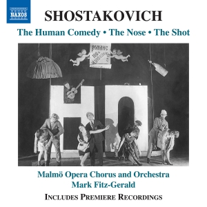 Dmitry Shostakovich - The Human Comedy The Nose The Sho ryhmässä CD / Klassiskt @ Bengans Skivbutik AB (5639602)