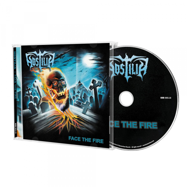 Hostilia - Face The Fire (CD) ryhmässä ME SUOSITTELEMME / Perjantain julkaisut / 2025-10-24 @ Bengans Skivbutik AB (5639778)
