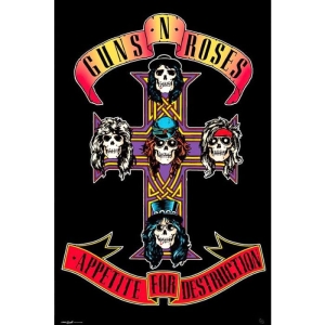 Guns & Roses  - Appetite For Destruction 91,5 X 61 Cm ryhmässä MERCHANDISE / Poster / Heavy Metal @ Bengans Skivbutik AB (5640252)