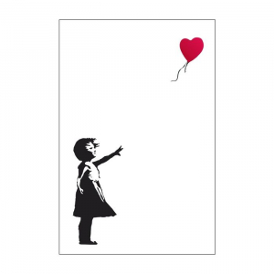 Bansky - Balloon Girl  91,5 X 61 Cm ryhmässä BW-Poster @ Bengans Skivbutik AB (5640258)
