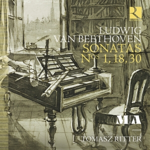 Ludwig Van Beethoven - Sonatas Nos. 1, 18 & 30 ryhmässä CD / Kommande / Klassiskt @ Bengans Skivbutik AB (5640638)