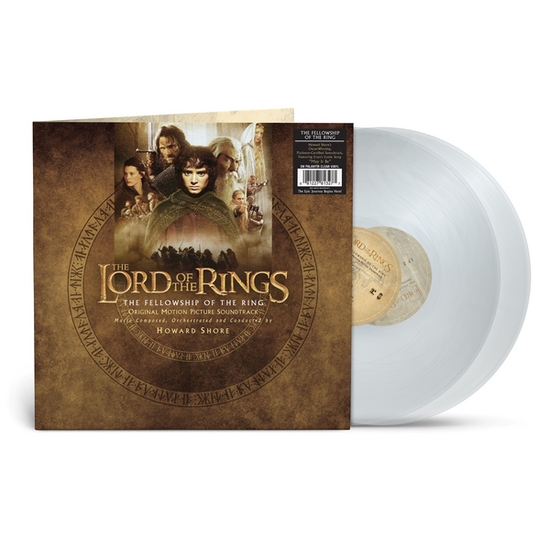 Howard Shore - The Lord Of The Rings: The Fellowship Of The Ring Original Soundtrack (2Lp Milky White) ryhmässä VINYYLI / Film-Musikal @ Bengans Skivbutik AB (5640981)