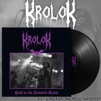 Krolok - Path To The Haunted Ruins (Black Vi ryhmässä VINYYLI / Kommande / Hårdrock @ Bengans Skivbutik AB (5641062)