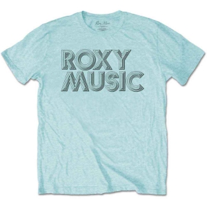Roxy Music - Disco Logo Unisex T-Shirt ryhmässä MERCHANDISE / T-paita / Pop-Rock @ Bengans Skivbutik AB (5641151r)