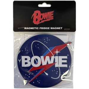 David Bowie - Nasa Magnet ryhmässä MERCHANDISE / Merch / Nyheter / Pop-Rock @ Bengans Skivbutik AB (5641731)