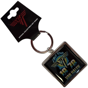 Van Halen - World Tour 78 Keychain ryhmässä MERCHANDISE / Merch / Nyheter / Hårdrock @ Bengans Skivbutik AB (5641738)
