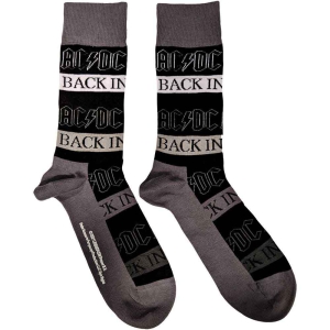 Ac/Dc - Back In Black Uni Bl Socks (Eu 36-40) ryhmässä MERCHANDISE /  /  @ Bengans Skivbutik AB (5641739)