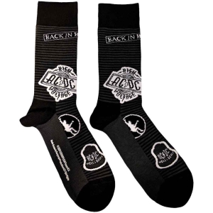 Ac/Dc - Icons Uni Bl Socks (Eu 36-40) ryhmässä MERCHANDISE /  /  @ Bengans Skivbutik AB (5641740)