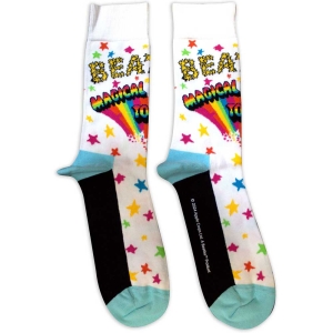 Beatles  - Magical Mystery Tour Uni Wht Socks (Eu 36-40) ryhmässä MERCHANDISE /  /  @ Bengans Skivbutik AB (5641749)