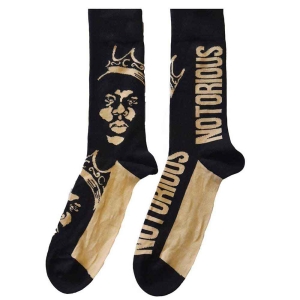 Biggie - Gold Crown Uni Bl Socks (Eu 36-40) ryhmässä MERCHANDISE /  /  @ Bengans Skivbutik AB (5641757)