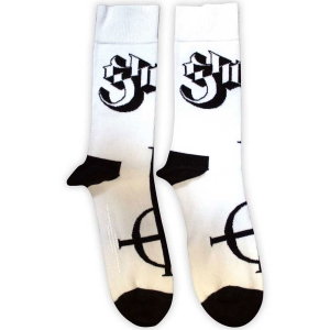 Ghost - Symbol Mono Uni Wht Socks (Eu 36-40) ryhmässä MERCHANDISE /  /  @ Bengans Skivbutik AB (5641772)