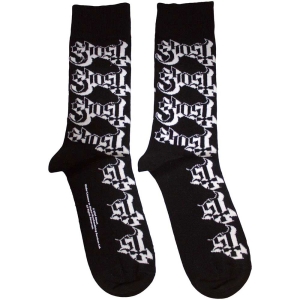 Ghost - Logo Pattern Uni Bl Socks (Eu 36-40) ryhmässä MERCHANDISE /  /  @ Bengans Skivbutik AB (5641774)