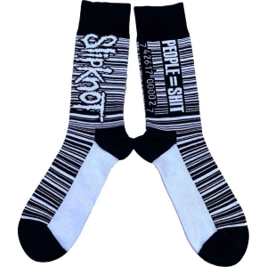 Slipknot - Barcode Uni Bl Socks (Eu 36-40) ryhmässä MERCHANDISE /  /  @ Bengans Skivbutik AB (5641812)