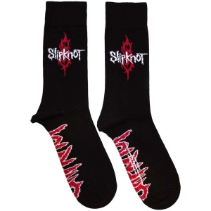 Slipknot - Tour 22 Uni Bl Socks (Eu 36-40) ryhmässä MERCHANDISE / / @ Bengans Skivbutik AB (5641816)