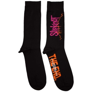 Slipknot - Tesf Uni Bl Socks (Eu 36-40) ryhmässä MERCHANDISE /  /  @ Bengans Skivbutik AB (5641818)