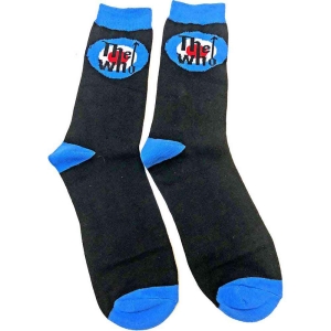 The Who - Target Logo Uni Bl Socks (Eu 36-40) ryhmässä MERCHANDISE / Strumpor / Pop-Rock @ Bengans Skivbutik AB (5641827)