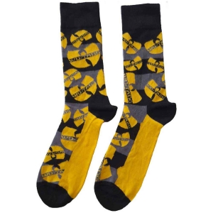 Wu Tang Clan - Logos Yellow Uni Bl Socks (Eu 36-40) ryhmässä MERCHANDISE /  /  @ Bengans Skivbutik AB (5641829)