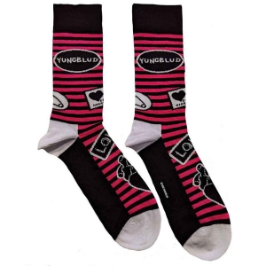 Yungblud - Symbols Uni Bl Socks (Eu 36-40) ryhmässä MERCHANDISE /  /  @ Bengans Skivbutik AB (5641832)