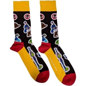 Beatles - Yellow Submarine Portholes & Characters Uni Bl Socks (Eu 36-40) ryhmässä MERCHANDISE /  /  @ Bengans Skivbutik AB (5641834)