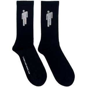 Billie Eilish - White Blohsh Uni Bl Socks (Eu 40-45) ryhmässä MERCHANDISE / Strumpor / Pop-Rock @ Bengans Skivbutik AB (5641839)