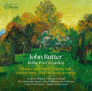 John Rutter - In The Poet's Garden (Signed Copies ryhmässä CD / Kommande / Klassiskt @ Bengans Skivbutik AB (5641894)