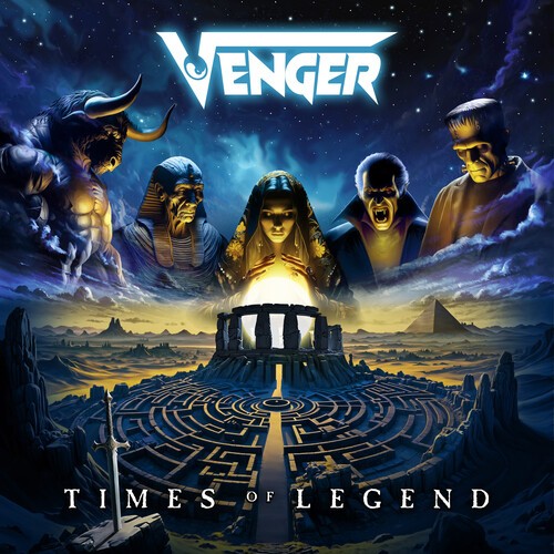 Venger - Times Of Legend ryhmässä CD / Hårdrock @ Bengans Skivbutik AB (5642143)