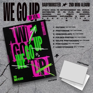 Babymonster - We Go Up ryhmässä Minishops / K-Pop Minishops / Babymonster @ Bengans Skivbutik AB (5642488)