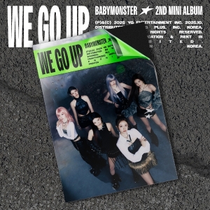 Babymonster - We Go Up (We Ver.) + Photocard ryhmässä ME SUOSITTELEMME / Perjantain julkaisut / 2025-10-10 @ Bengans Skivbutik AB (5642489)