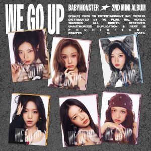 Babymonster - We Go Up (Pattern - Ahyeon) + Photocard ryhmässä ME SUOSITTELEMME / Perjantain julkaisut / 2025-10-10 @ Bengans Skivbutik AB (5642493)