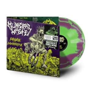 Municipal Waste - Massive Aggressive (Purple & Green Merge Vinyl Lp) Rsd Bf ryhmässä ME SUOSITTELEMME / Perjantain julkaisut / 2025-11-28 @ Bengans Skivbutik AB (5642741)