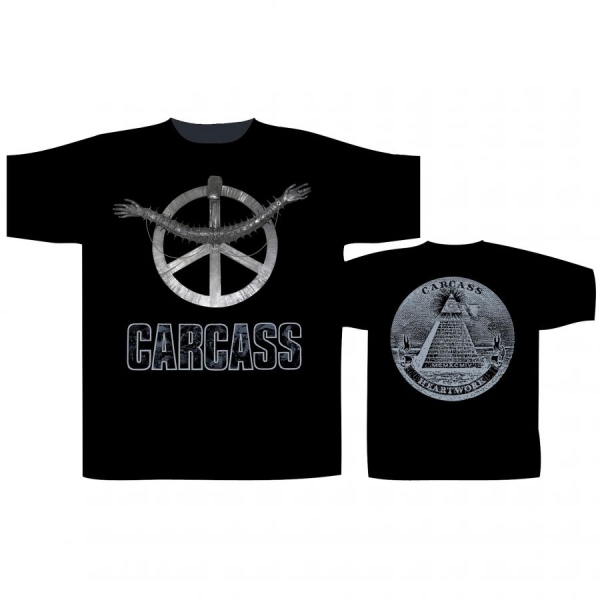Carcass - T/S Heartwork (Xl) ryhmässä MERCH / Vaatteet / T-paidat @ Bengans Skivbutik AB (5642750)