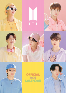 Bts   - 2026 A3 Calendar ryhmässä MERCHANDISE /  /  /  @ Bengans Skivbutik AB (5642852)