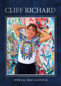 Cliff Richard   - 2026 A3 Calendar ryhmässä ME SUOSITTELEMME / Perjantain julkaisut / 2025-09-26 @ Bengans Skivbutik AB (5642853)