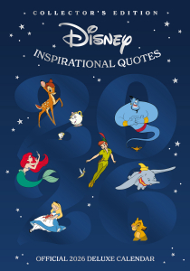 Disney Classics (Quotes)  - 2026 A3 Deluxe Calendar ryhmässä MERCHANDISE /  /  /  @ Bengans Skivbutik AB (5642860)