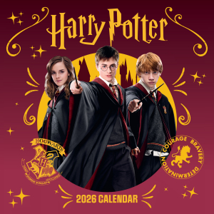 Harry Potter  - 2026 Square Calendar ryhmässä ME SUOSITTELEMME / Perjantain julkaisut / 2025-09-26 @ Bengans Skivbutik AB (5642880)