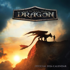 How To Train Your Dragon (Movie) - 2026 Square Calendar ryhmässä MERCHANDISE /  /  /  @ Bengans Skivbutik AB (5642882)