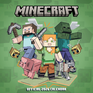 Minecraft  - 2026 Square Calendar ryhmässä ME SUOSITTELEMME / Perjantain julkaisut / 2025-09-26 @ Bengans Skivbutik AB (5642887)