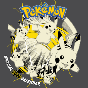 Pokemon  - 2026 Square Calendar ryhmässä MERCHANDISE /  /  /  @ Bengans Skivbutik AB (5642892)