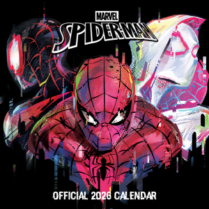Spider-Man  - 2026 Square Calendar ryhmässä ME SUOSITTELEMME / Perjantain julkaisut / 2025-09-26 @ Bengans Skivbutik AB (5642894)