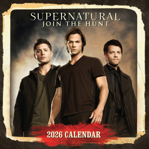 Supernatural  - 2026 Square Calendar ryhmässä ME SUOSITTELEMME / Perjantain julkaisut / 2025-09-26 @ Bengans Skivbutik AB (5642900)