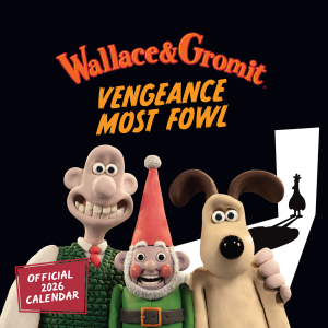 Wallace And Gromit  - 2026 Square Calendar ryhmässä ME SUOSITTELEMME / Perjantain julkaisut / 2025-09-26 @ Bengans Skivbutik AB (5642906)