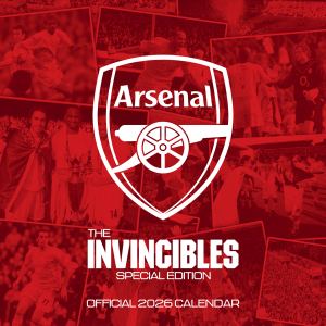 Arsenal Fc Legends  - 2026 Square Calendar ryhmässä MERCHANDISE /  /  /  @ Bengans Skivbutik AB (5642909)