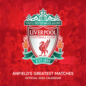 Liverpool Fc Legends  - 2026 Square Calendar ryhmässä MERCHANDISE /  /  /  @ Bengans Skivbutik AB (5642911)