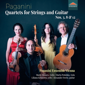 Nicolo Paganini - Quartets For Strings And Guitar Nos ryhmässä CD / Kommande / Klassiskt @ Bengans Skivbutik AB (5642937)