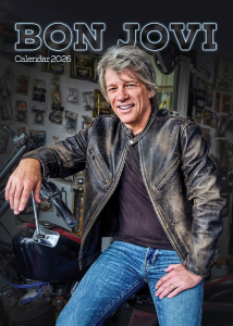 Bon Jovi - 2026 Unofficial Calendar ryhmässä MERCHANDISE /  /  /  @ Bengans Skivbutik AB (5643163)