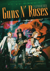 Guns And Roses - 2026 Unofficial Calendar ryhmässä MERCHANDISE /  /  /  @ Bengans Skivbutik AB (5643170)