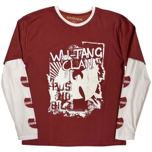 Wu-Tang Clan - Graffiti (Red & White) Uni Layered Longsleeve ryhmässä MERCHANDISE / T-paita / Nyheter / Hip Hop-Rap @ Bengans Skivbutik AB (5643214r)