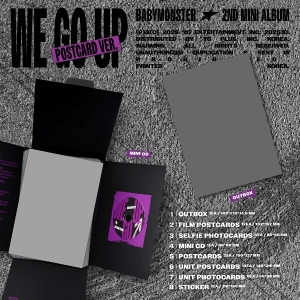 Babymonster - We Go Up (Postcard Ver.) + Photocard ryhmässä ME SUOSITTELEMME / Perjantain julkaisut / 2025-10-10 @ Bengans Skivbutik AB (5643339)