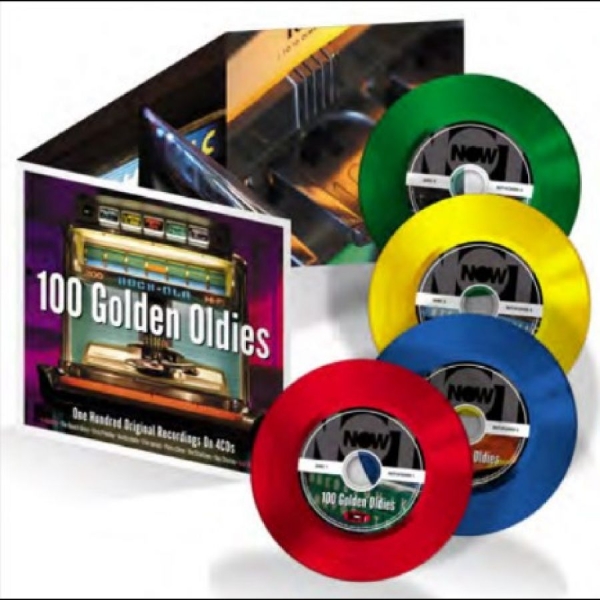 Various Artists - 100 Golden Oldies ryhmässä ME SUOSITTELEMME / Perjantain julkaisut / 2025-10-10 @ Bengans Skivbutik AB (5643362)