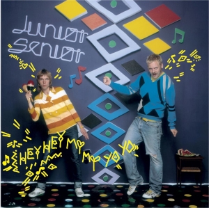 Junior Senior - Hey Hey My My Yo Yo - Purple Vinyl ryhmässä VINYYLI / Kommande / Pop-Rock @ Bengans Skivbutik AB (5643374)
